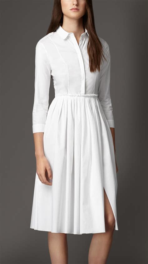 burberry white dresses|Burberry white dress shirt.